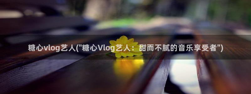 糖心vlog不见星空：糖心vlog艺人(\