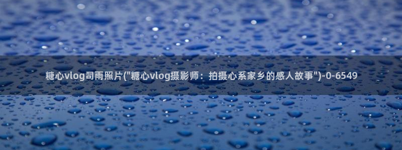 糖心vlog内购:糖心vlog司雨照片(\