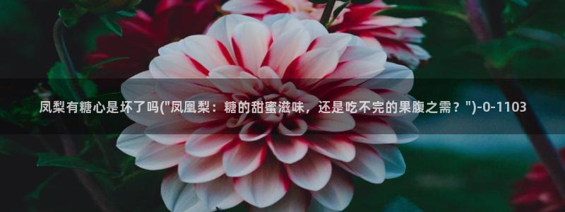 深夜释放自己vlog糖心德力西：凤梨有糖心是坏了吗(\