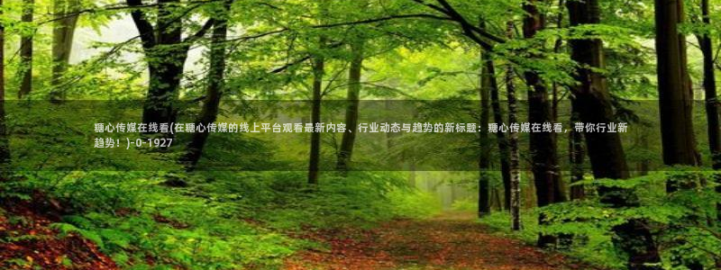 破解糖心vlog：糖心传媒在线看(在糖心传媒的线上平台观看最