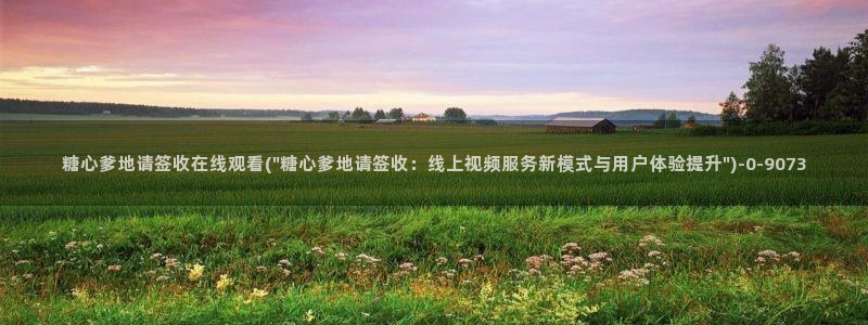 糖心vlog最新网站